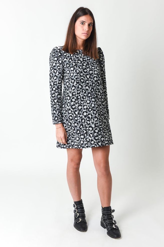 ROBE JULIA  LEOPARD