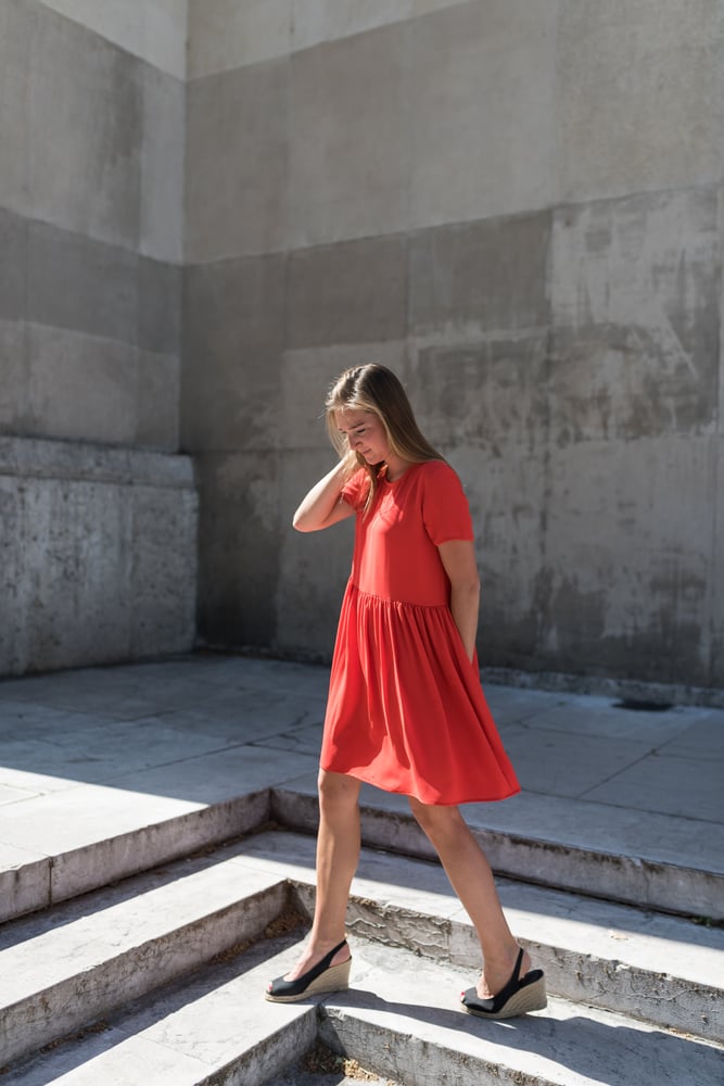 ROBE EMMA - ROUGE