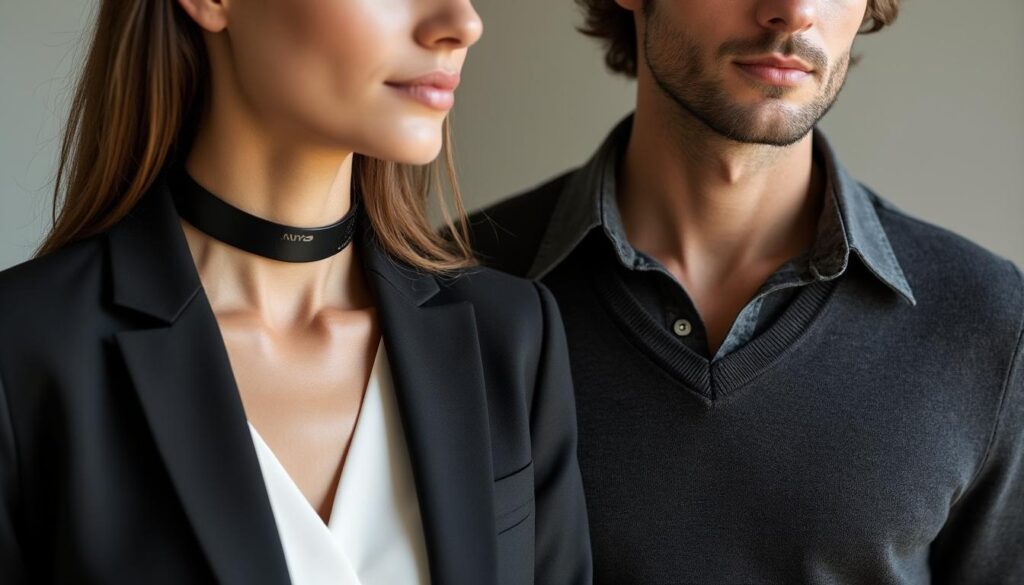 découvrez notre choker tendance, un collier ras du cou élégant et ajustable, parfait pour femmes et hommes. ajoutez une touche de style moderne à toutes vos tenues.