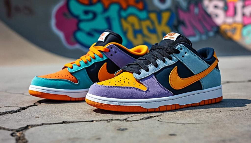 découvrez les nike dunk sb, des sneakers stylées conçues pour le skate et le streetwear, adaptées aux hommes et aux femmes. alliez confort et look tendance au quotidien.