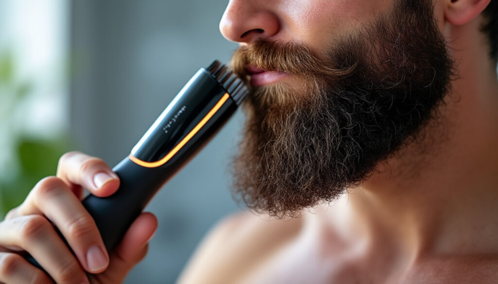 découvrez un lisseur barbe efficace pour dompter et lisser votre barbe rapidement, offrant un résultat professionnel et une apparence soignée au quotidien.