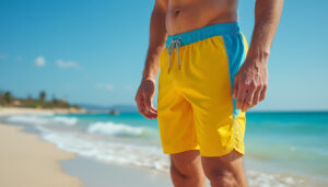 découvrez le short ricard homme, un maillot de bain léger et au séchage rapide, idéal pour vos journées à la plage ou à la piscine.