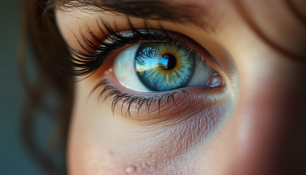 découvrez l'origine, la rareté et la signification des yeux bleu-vert, une couleur fascinante et unique qui captive par son mystère.