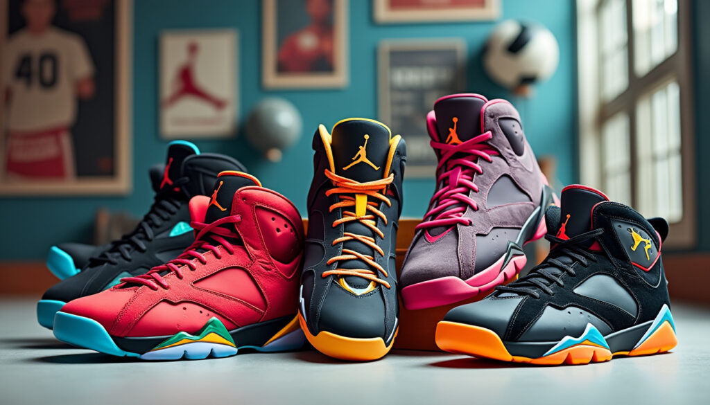 découvrez l'histoire fascinante de l'air jordan 7, explorez ses modèles emblématiques et les dernières nouveautés à ne pas manquer pour les passionnés de sneakers.