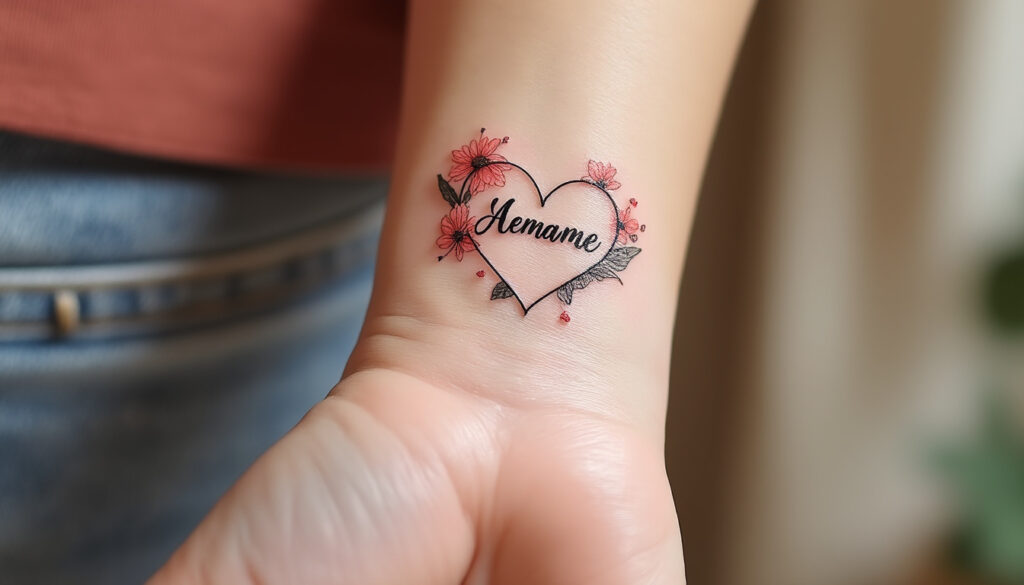 découvrez des idées originales et tendances pour un tatouage cœur avec prénom en 2026, alliant personnalisation et style unique pour marquer vos émotions.