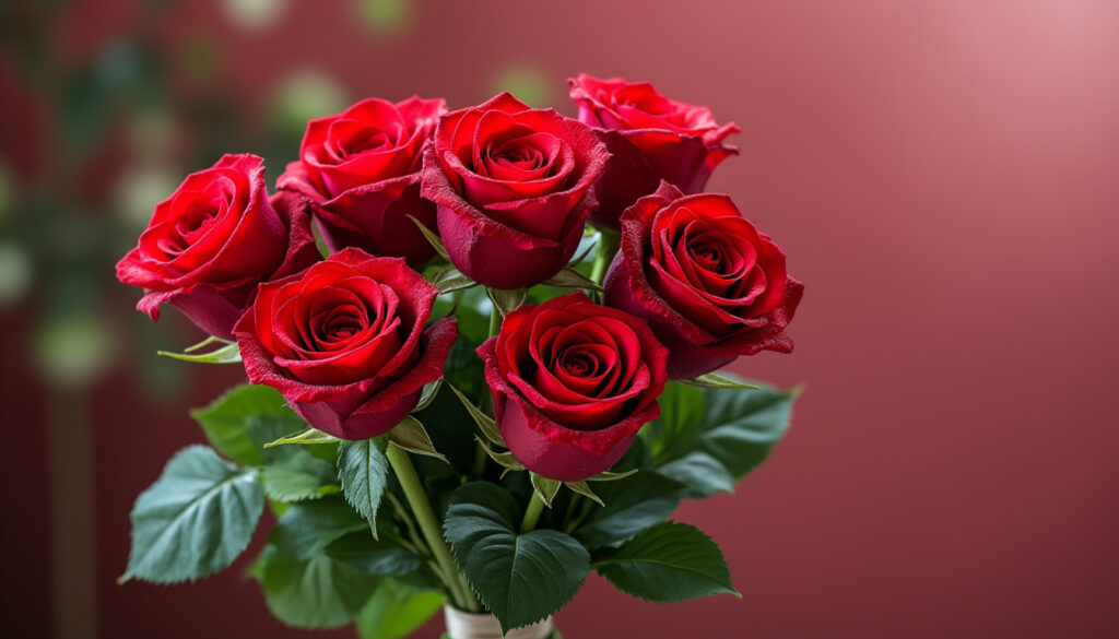découvrez la signification des 7 roses, un message d’amour passionné et sincère, symbole parfait pour exprimer vos sentiments profonds et authentiques.