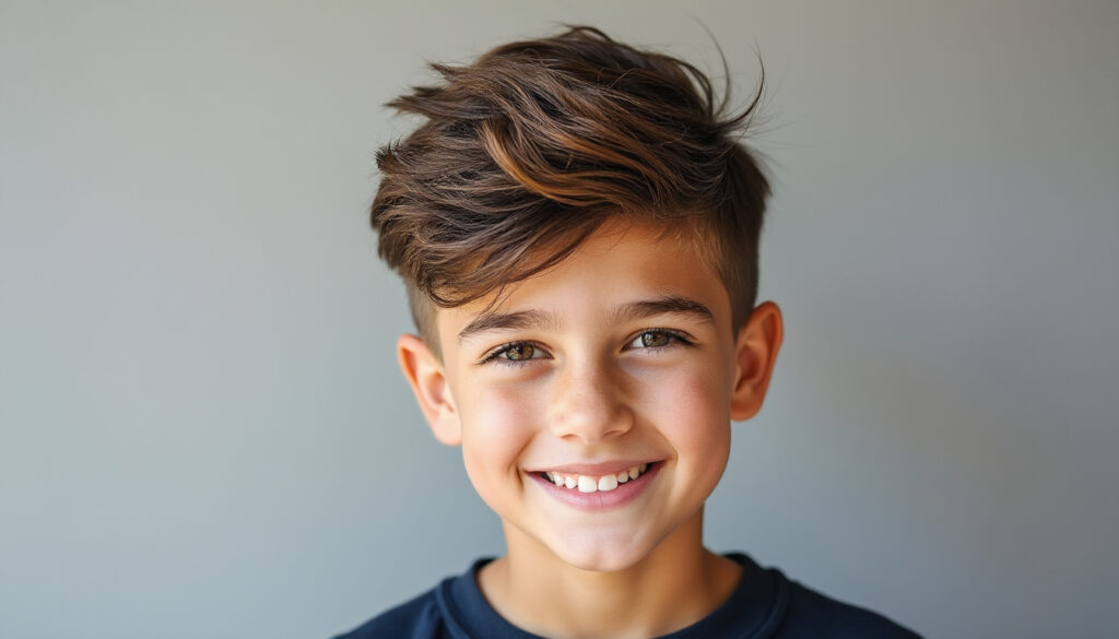 découvrez des idées de coupes de cheveux tendances et faciles à vivre pour les garçons de 10 ans, adaptées à leur style et à leur activité quotidienne.