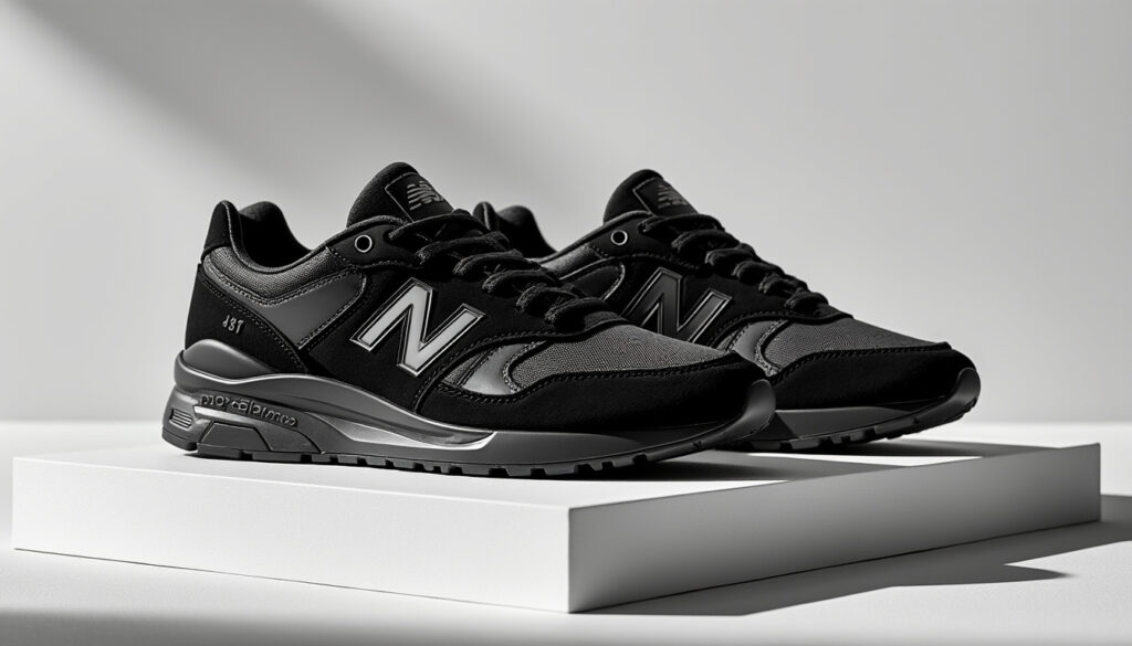 découvrez les new balance 9060 triple black, des baskets alliant style moderne et confort optimal, parfaites pour un look urbain et décontracté.