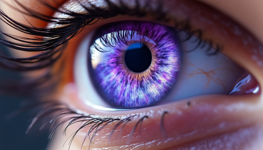 découvrez la vérité sur les yeux violets naturels : entre mythe, réalité et explications scientifiques détaillées sur cette couleur rare et fascinante.